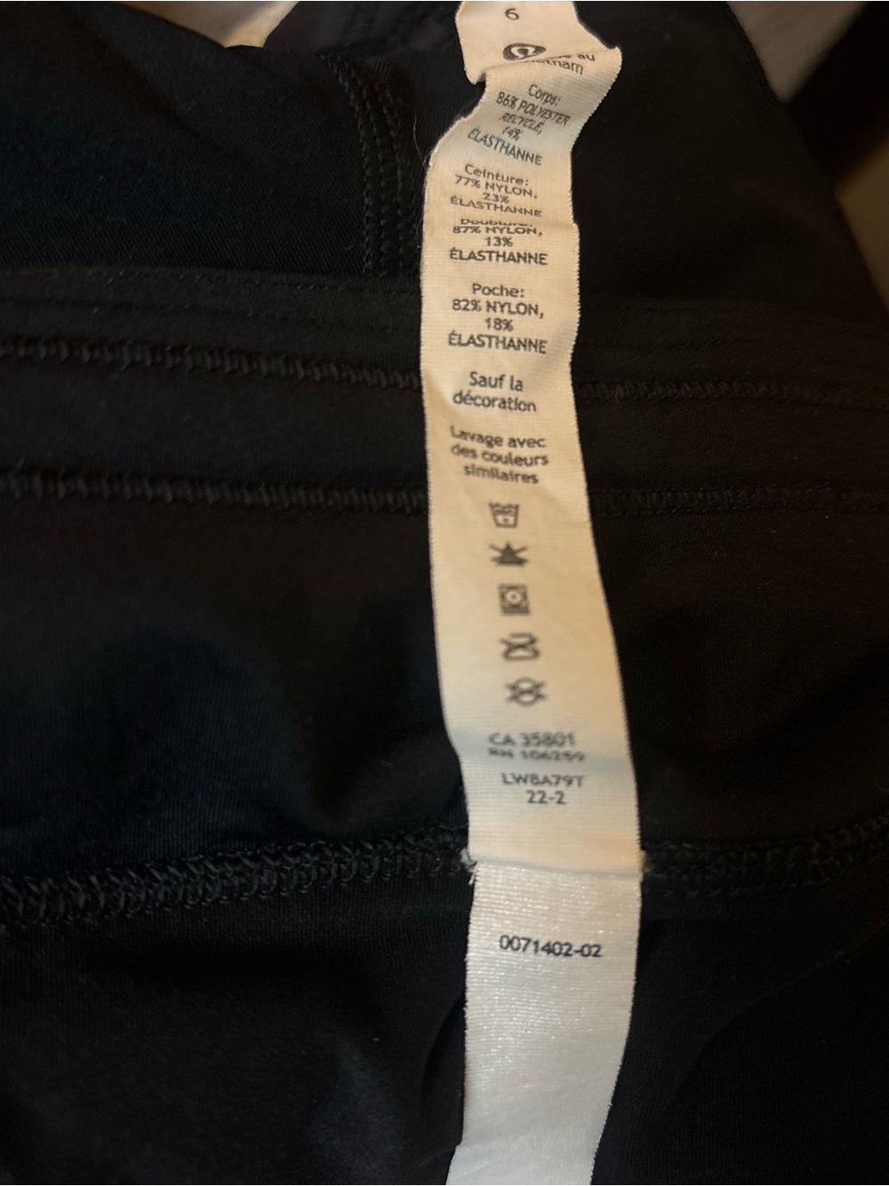 lululemon athletica Black Skater Tennis Skirt with Zip Pocket - Picture 12 of 16